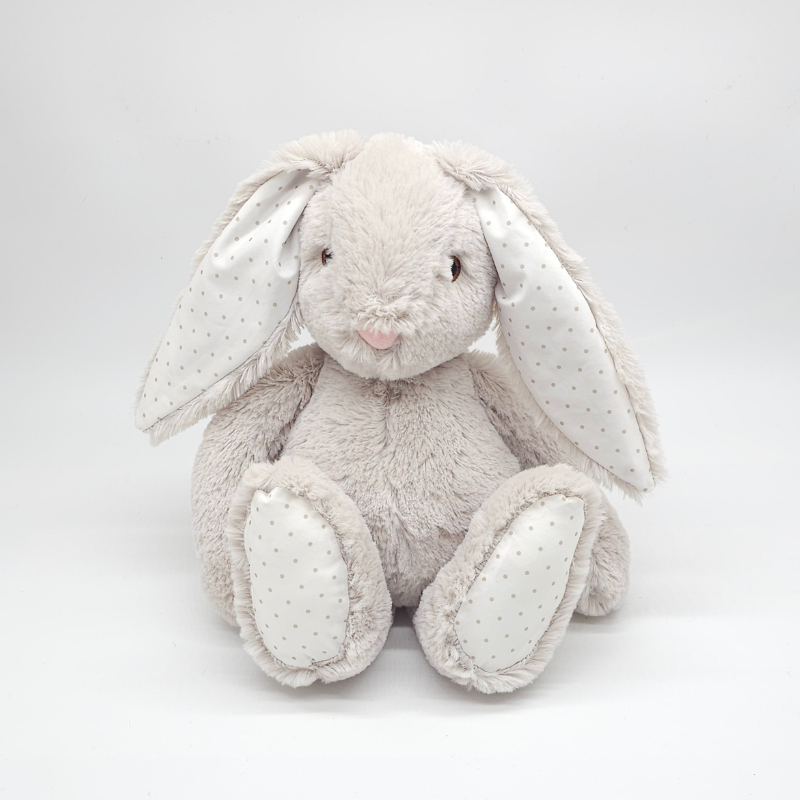 Doudou personnalisable gris
