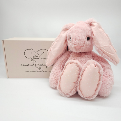 Doudou personnalisable rose