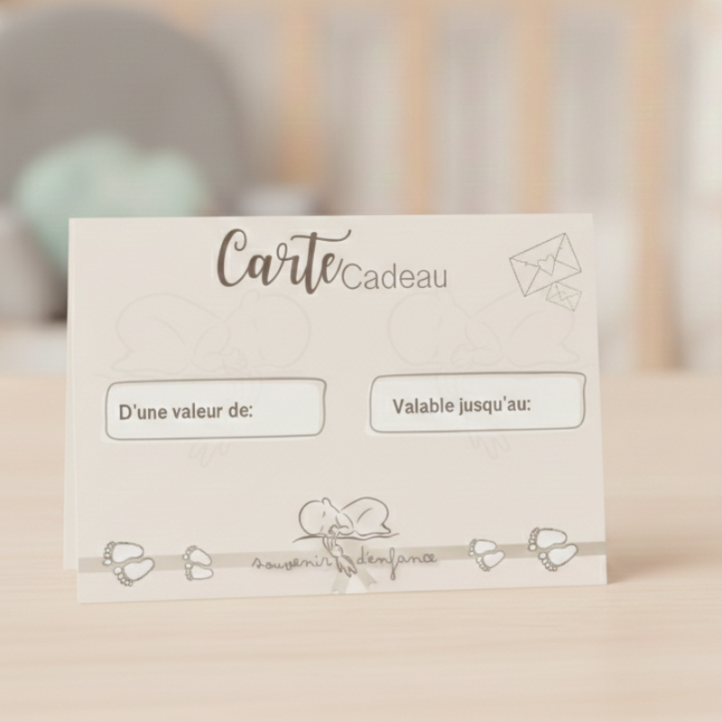 Carte-cadeau Souvenir d'enfance