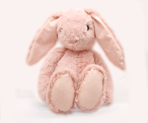 Doudou personnalisable rose